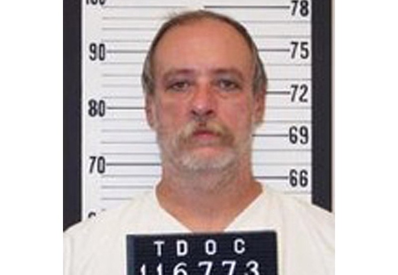FILE - This undated file photo provided by the Tennessee Department of Correction shows death row inmate Sedley Alley. The Innocence Project hopes to use DNA evidence to exonerate Alley 13 years after his execution. If the Innocence Project succeeds with Alley, it will be the first time anyone has used such evidence to exonerate a person who has already been executed. (AP Photo/Tennessee Department of Correction, File)