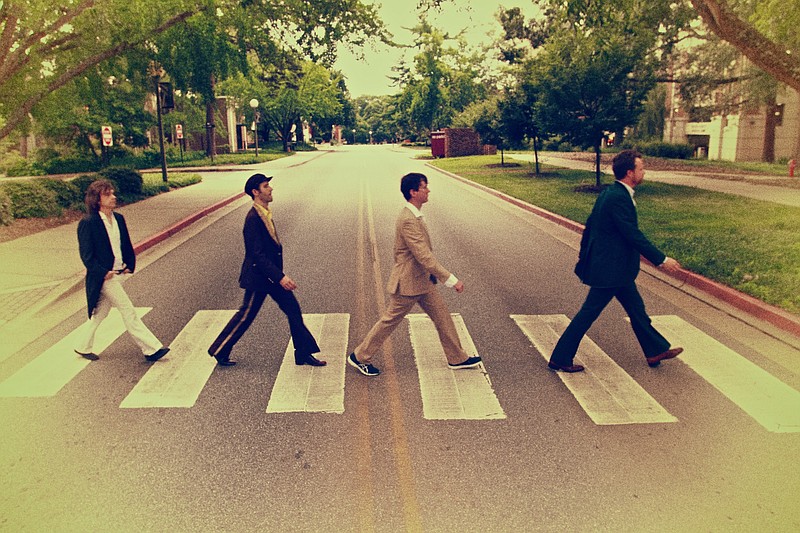 Jamie Derevere Photo / Abbey Road Live, named by U.S. News and World Report as "one of the world's premier Beatles cover bands," will celebrate the 50th anniversary of The Beatles' iconic album, "Abbey Road," in their show at The Signal, 1810 Chestnut St., on Saturday, Nov. 23, at 8 p.m. In addition to performing the entire album, Abbey Road Live will sing a second set of Beatles favorites. Tickets are $15 in advance, $20 day of show. For more information: 423-498-4700.