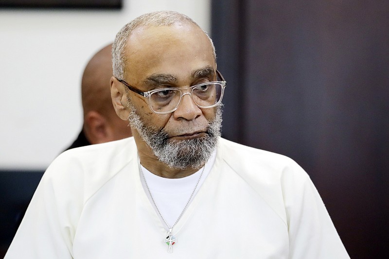In this Aug. 28, 2019, file photo, Abu-Ali Abdur'Rahman attends a hearing in Nashville, Tenn. Supporters of Tennessee death row inmate Abu-Ali Abdur'Rahman are kicking off a clemency campaign amid uncertainty over whether his death sentence will be upheld. (AP Photo/Mark Humphrey, File)