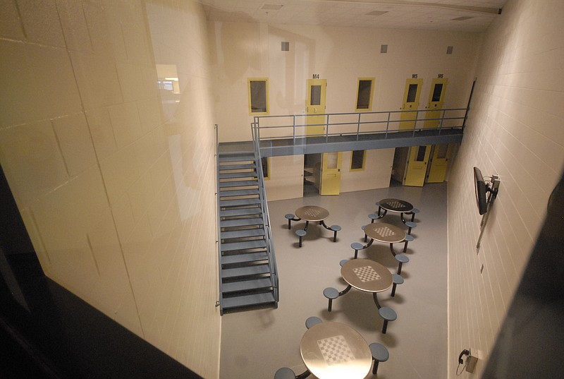 Staff File Photo by Tim Barber / The inside of Murray County Jail is shown in 2010.