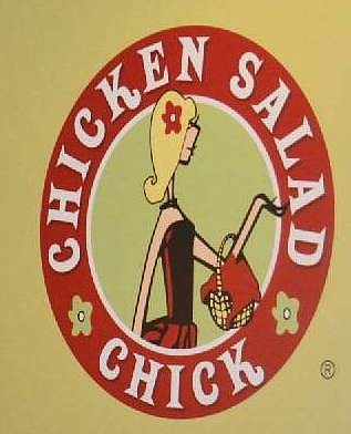 The logo of Chattanooga franchise Chicken Salad Chick is seen in this contributed image from Erlanger Health System 