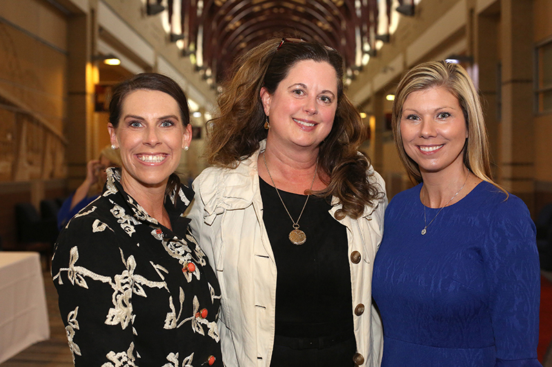 Staff photo by Erin O. Smith / Kim Shumpert, Melissa Curtis and Gina Dhanani