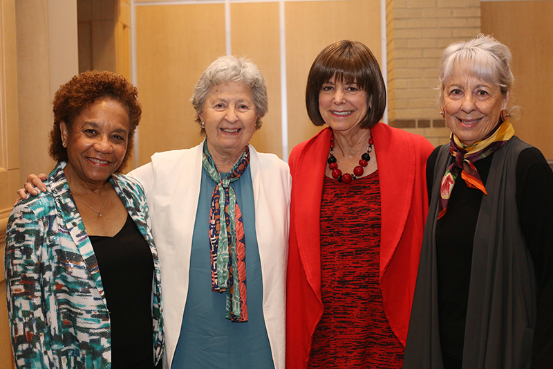 Staff photo by Erin O. Smith / Lillie Wills, Charlotte Landis, Pris Siskin and Cynthia Nesson