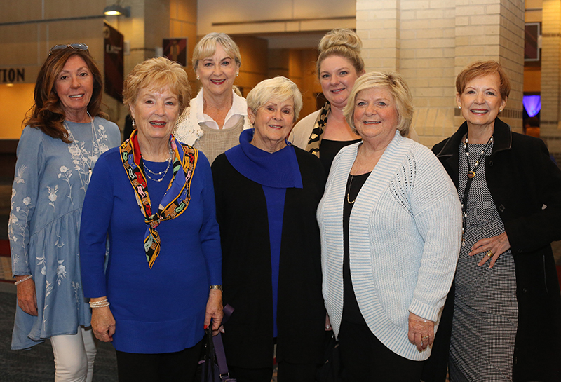 Staff photo by Erin O. Smith / From the left back row, Jeanette McKenzie Alfredia Rhodes, Betsy Craig and Patricia Knoll, and from the left front row, Carolyn Givens, Movita Steiner and Carole Claypool