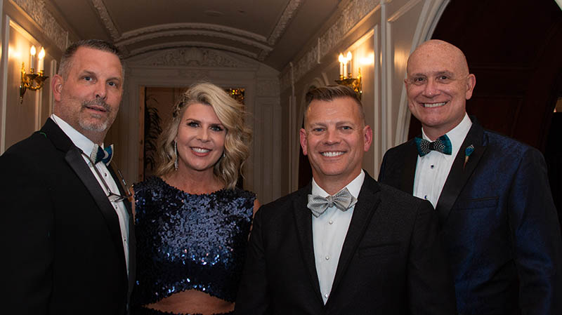 Ben & Amanda Frank, Jeff Nixon and Robert Morris/ Photography by Angela Dillard