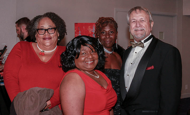 Rose Davis, Deborah James, Wilma Wright and Marty Townsend/ Photography by Angela Dillard