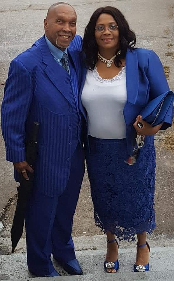 New Beginning Church pastor the Rev. George Clay is pictured with First Lady Redina Clay. A benefit concert for the church is being held at Real Life Ministries Dec. 7. / Contributed photo by Zalendria Johnson