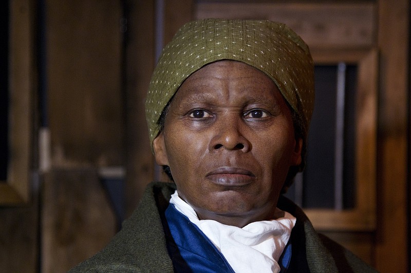 A wax likeness of the renowned abolitionist and conductor of the Underground Railroad Harriet Ross Tubman is unveiled at the Presidents Gallery by Madame Tussauds in Washington in celebration of Black History Month, Tuesday, February 7, 2012. (AP Photo/Manuel Balce Ceneta)