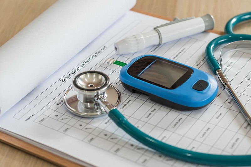 Diabetes, measuring glucose levels / Getty Images