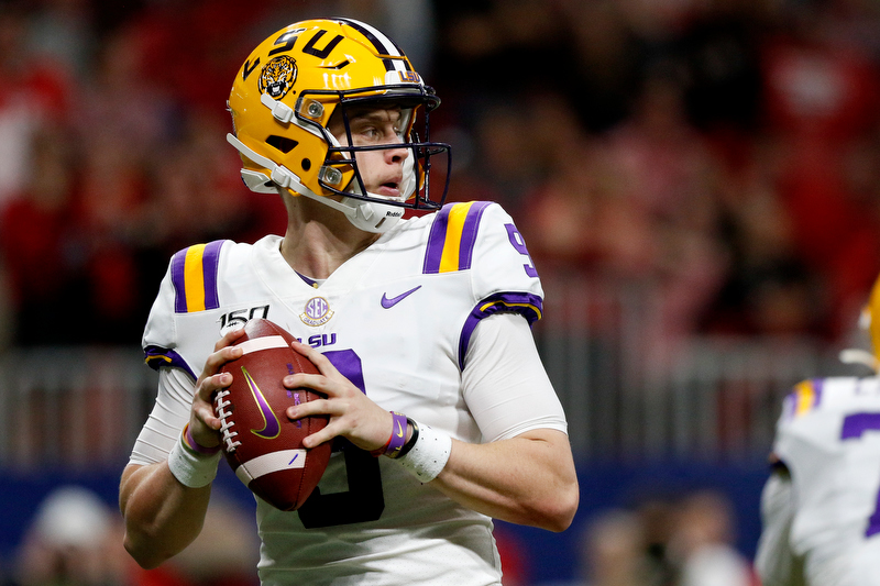 LSU Quarterback Joe Burrow Celebrates Louisiana With Burreaux