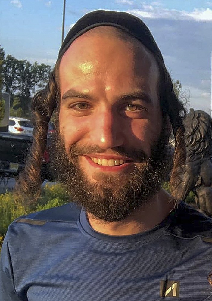 This undated photo provided by Chai Lifeline shows Moshe Deutsch, who was killed Tuesday, Dec. 10, 2019, in Jersey City, N.J. Deutsch, a 24-year-old rabbinical student from Brooklyn, was one of three people who died when gunmen, targeting a kosher grocery where he was shopping, opened fire. (Chai Lifeline via AP)