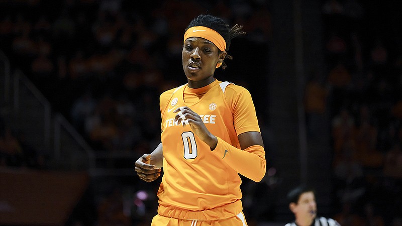 Tennessee junior forward Rennia Davis reached the 1,000-point mark for her Lady Vols career during a 23-point performance in Wednesday night's 79-41 win against Colorado State. / AP file photo by Shawn Millsaps