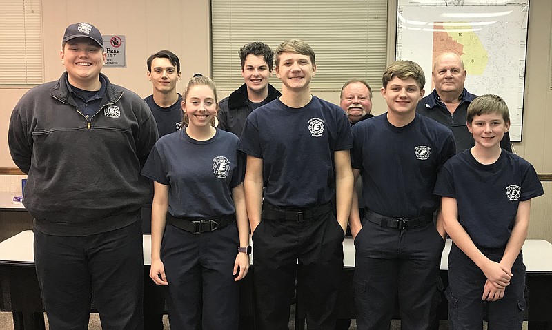 Staff photo by Sabrina Bodon / Fort Oglethorpe Explorers Post 2305 are facing uncertainty with the looming merger of the Fort Oglethorpe and Catoosa County fire departments, which could cause the training program to shut down.