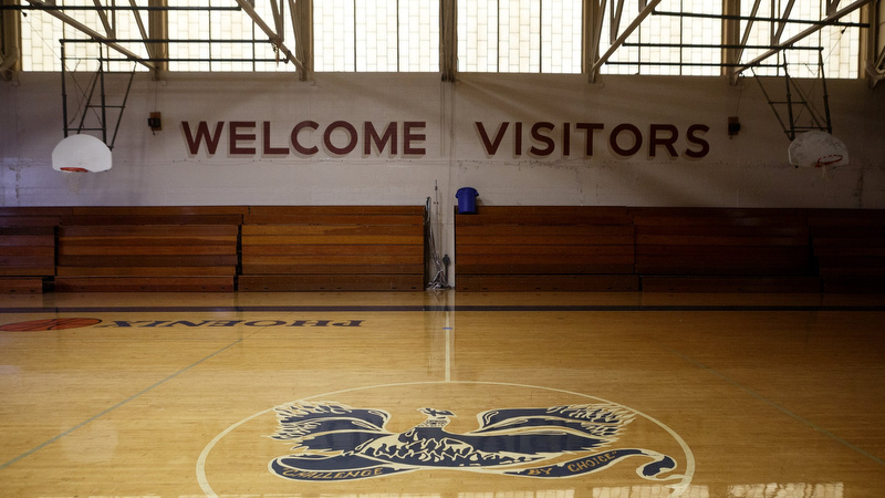 Staff photo by C.B. Schmelter / The gym is seen at Chattanooga Center for Creative Arts on Tuesday, Dec. 10, 2019 in Chattanooga, Tenn.