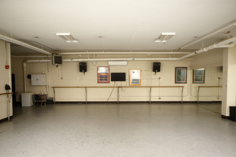 Staff photo by C.B. Schmelter / A dance studio is seen at Chattanooga Center for Creative Arts on Tuesday, Dec. 10, 2019 in Chattanooga, Tenn.