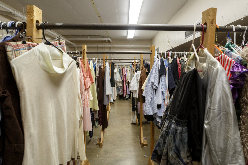 Staff photo by C.B. Schmelter / Costumes are stored at Chattanooga Center for Creative Arts on Tuesday, Dec. 10, 2019 in Chattanooga, Tenn.