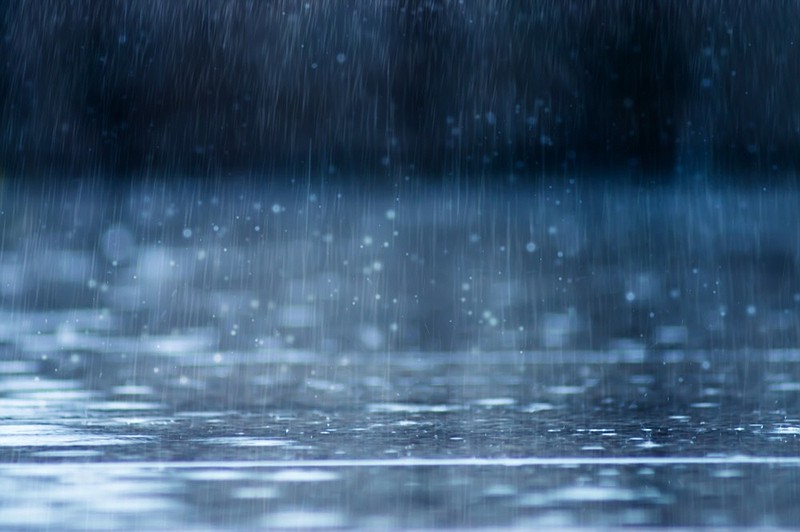 Rain fall on the ground in rains season. rain tile weather rainfall storm / Getty Images