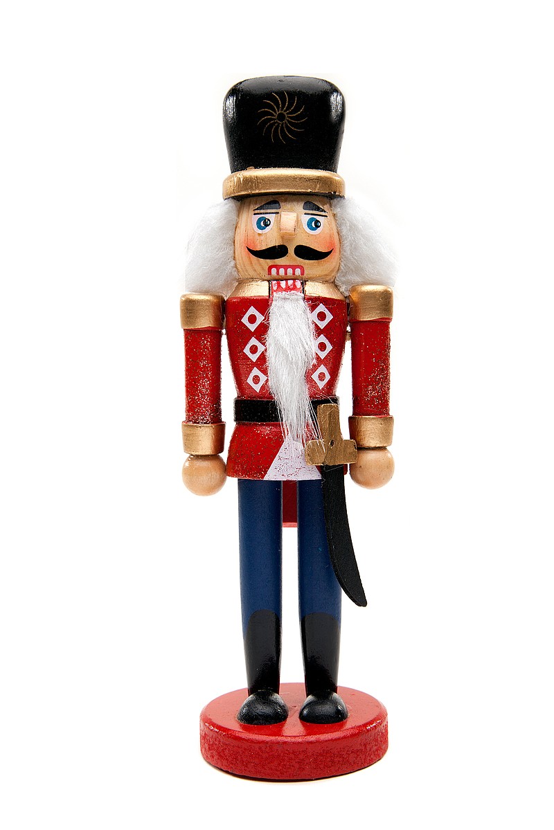 Figurine Isolated White Background nutcracker tile nutcracker figure statue / Pichunter photo