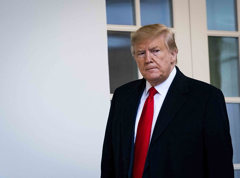 Doug Mills, The New York Times / President Donald Trump walks to the Oval Office at the White House on Tuesday.