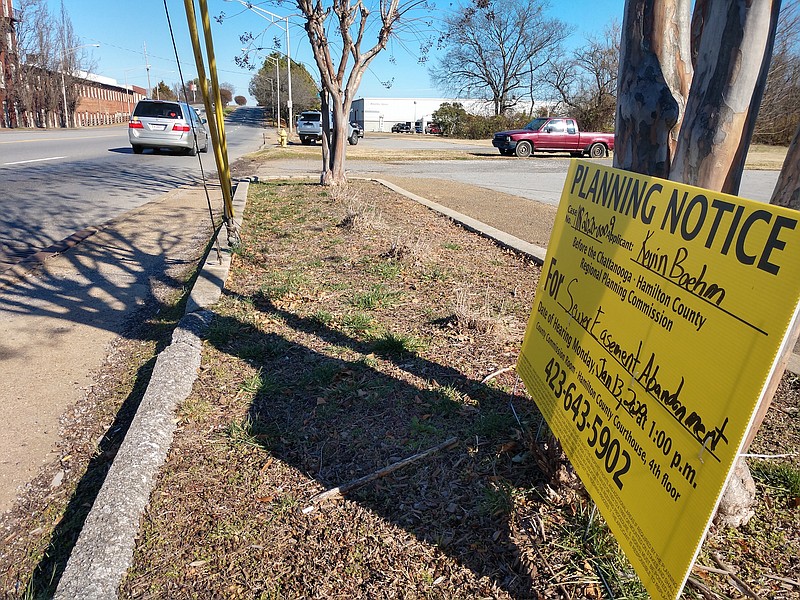 Staff photo by Mike Pare / A nearly 4-acre tract along Broad Street across from the Southern Saddlery Building is eyed for a new mixed-use project by a developer.