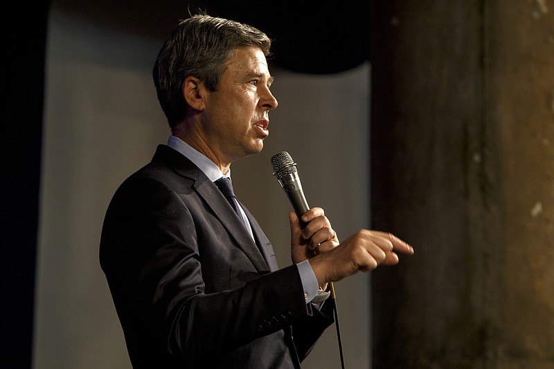 Staff photo by C.B. Schmelter / Mayor Andy Berke speaks during a Council Against Hate meeting at The Camp House on Monday, July 15, 2019 in Chattanooga, Tenn.