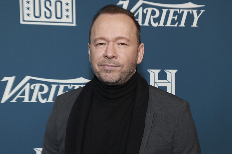 Donnie Wahlberg attends Variety's third annual "Salute to Service" celebration at Cipriani 25 Broadway on Wednesday, Nov. 6, 2019, in New York. (Photo by Jason Mendez/Invision/AP)


