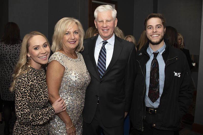 Danielle Swindell, Sandra Brewer, Jim Mitchell and James Brewer III / Photo by Michael Hampton