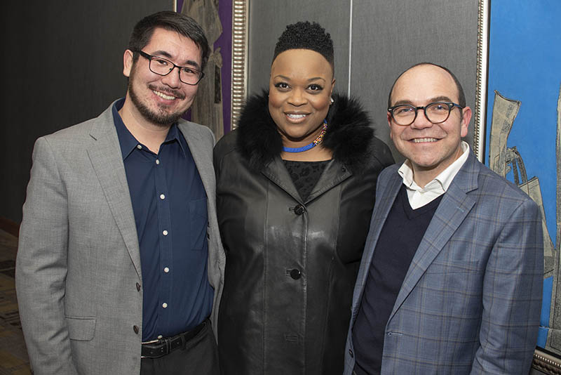 Ross Katayama, Nicole Brown and Marcus McKamey / Photo by Michael Hampton