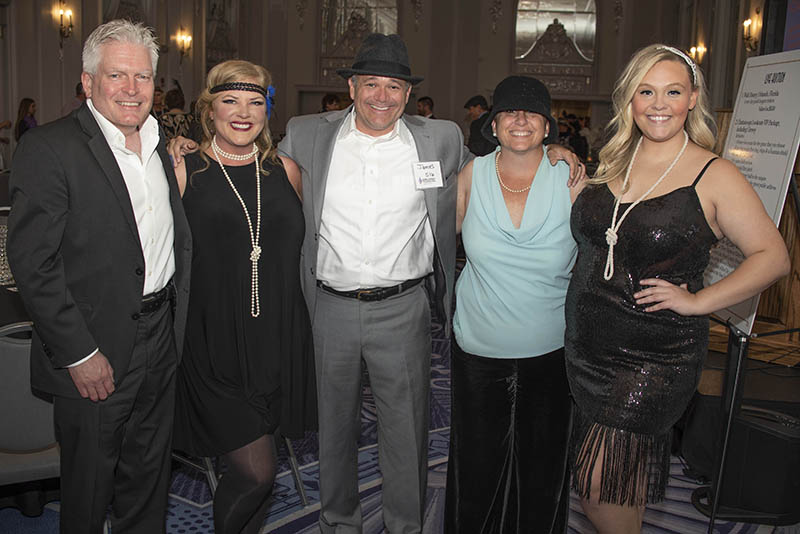 Kevin Taylor, Kim Carson, James & Christy Howard and Natalie Gard / Photo by Michael Hampton