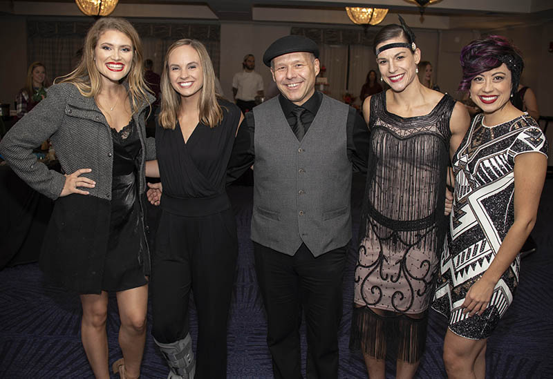 Caitlyn Fenderson, Madeline Lett, Keith Schmidt, Sophie Anderson and Laura Rodriguez / Photo by Michael Hampton