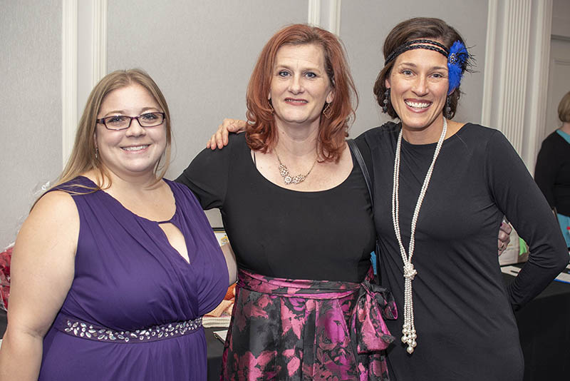 Krystle Piazza, Sedara Bond and Angela Mininger / Photo by Michael Hampton