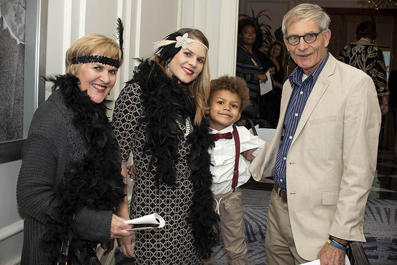 Elizabeth and Saskia van Velze, Mason Williams-Hale and Hans van Velze / Photo by Michael Hampton