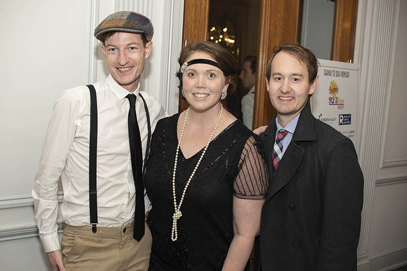Alex Tainsh, Allison Cohen and Nick Davidson / Photo by Michael Hampton