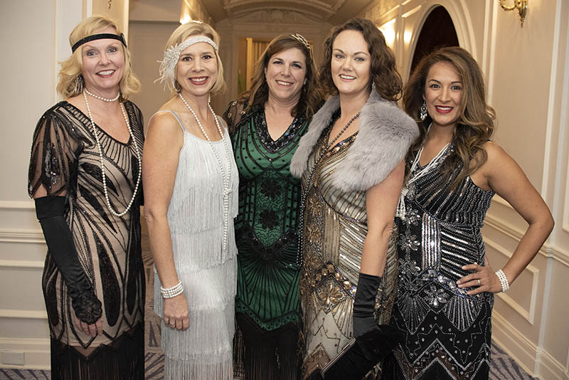 Andrea Walchak, Kathy Robinson, Julie Munson-Jackson, Audrey Keown and Annette Luangrath / Photo by Michael Hampton