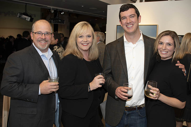 Craig & Ellen Peavy, Phil Moody and Tara Way / Photo by Michael Hampton