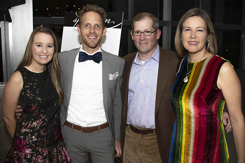 Kaitlin Sims, Brandon Deering and Patrick & Anne Bradshaw / Photo by Michael Hampton