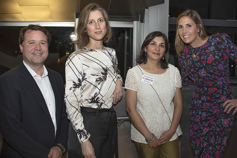 Matt Brock, Cara McGowan, Nandini Makrandi and Nicki Brock / Photo by Michael Hampton