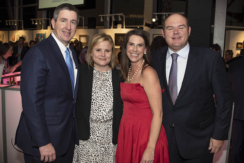 Jay & Cynthia Dale and Kim & Brad Shumpert / Photo by Michael Hampton