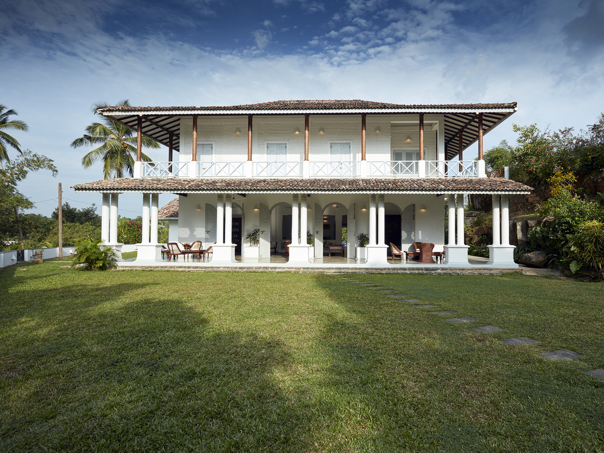 Located on the southern coast of Sri Lanka, this traditional colonial-style vacation home includes a personal chef, gardener and 24-hour security staff. / Photo contributed by Stay One Degree