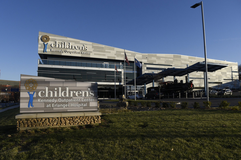 Staff Photo by Robin Rudd/ Erlanger Childrenͳ Hospital was one of 120 hospitals in the nation to receive top honors from the independent Leapfrog Group. The Hospital's new Children's Kennedy Outpatient Center at Erlanger Hospital was photographed on December 19, 2019.