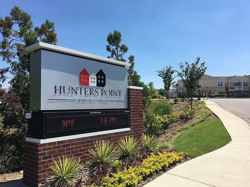 Photo by Dave Flessner / A California investment firm, Everest Residential, acquired the 260-unit Hunters Point apartment complex in East Brainerd in September for $35.8 million in the largest real estate sale in Hamilton County in 2019.