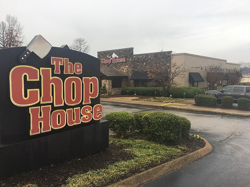 Photo by Dave Flessner / The ChopHouse on Gunbarrel Road near Hamilton Place Mall will close Jan. 15 after 25 years in business.