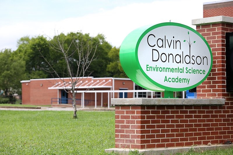 Calvin Donaldson Elementary, located at 927 West 37th Street, was photographed on Wednesday, July 17, 2019, in Chattanooga, Tennessee. / Staff photo by Erin O. Smith