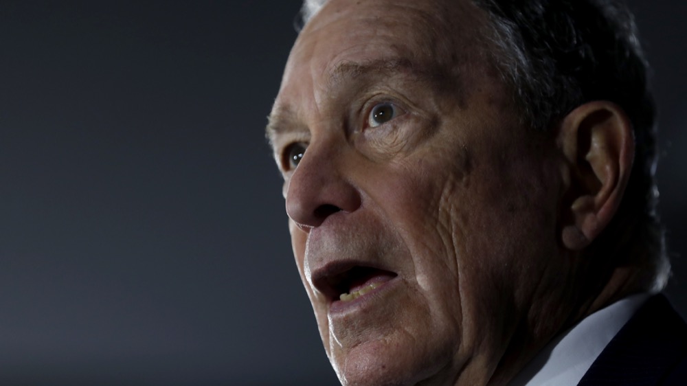 Democratic Presidential candidate and former New York City Mayor Michael Bloomberg speaks during a rally Friday, Jan. 10, 2020, in Atlanta. (AP Photo/John Bazemore)