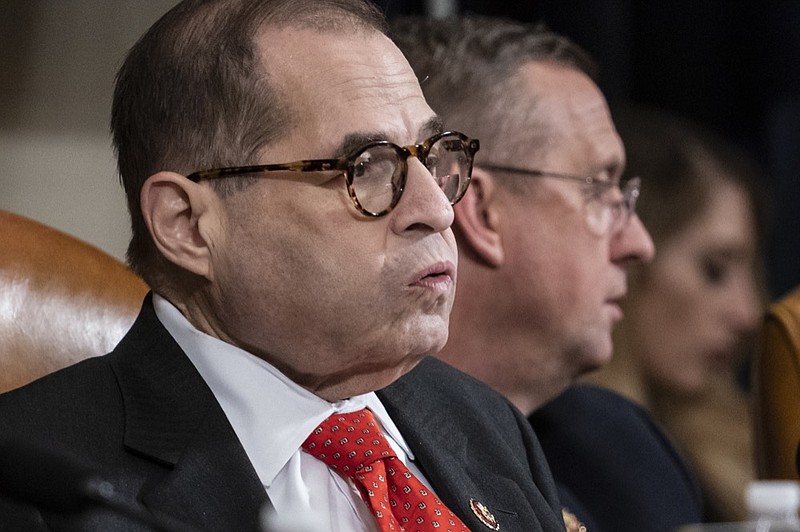 Associated Press File Photo / House Judiciary Committee Chairman Jerrold Nadler, D-New York, is one of his party's biased managers for the impeachment trial of President Donald Trump.