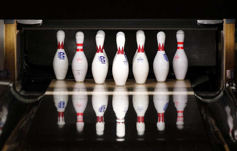 Bowling pins. / Staff file photo