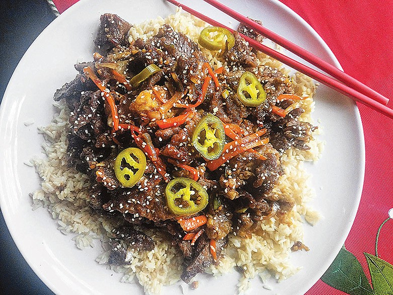 Shredded Crispy Beef With Chili is a favorite Chinese takeout dish, and it's easy to make at home. / Gretchen McKay/Pittsburgh Post-Gazette/Tribune News Service