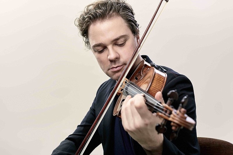 Guest violinist Alexander Sitkovetsky / CSO Contributed Photo