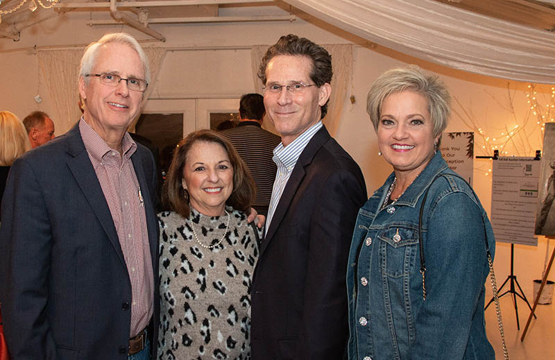 Andrew & Mary McGill and Gregg & Starr Gentry / Photo by Angela Dillard
