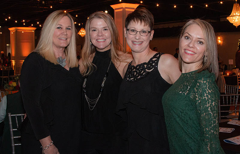 Donna Bearden, Karen Tinsley, Honor Hightshue and Shandra Burnett / Photo by Angela Dillard
